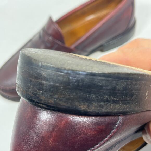 ALDEN 8EEE Wide Penny Mocc Loafer Full Strap Cape Cod Collection Burgundy H493 main image 4